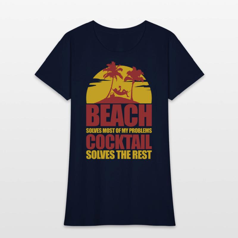 Beach Holiday Funny Traveler Vacation