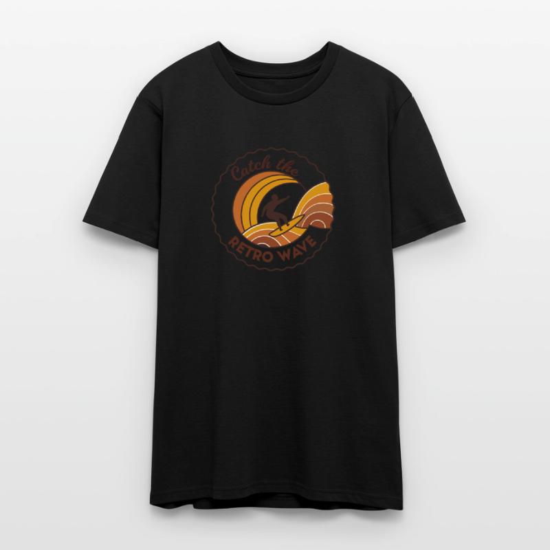 Catch The Retro Wave Earthy Surfer retro 70s