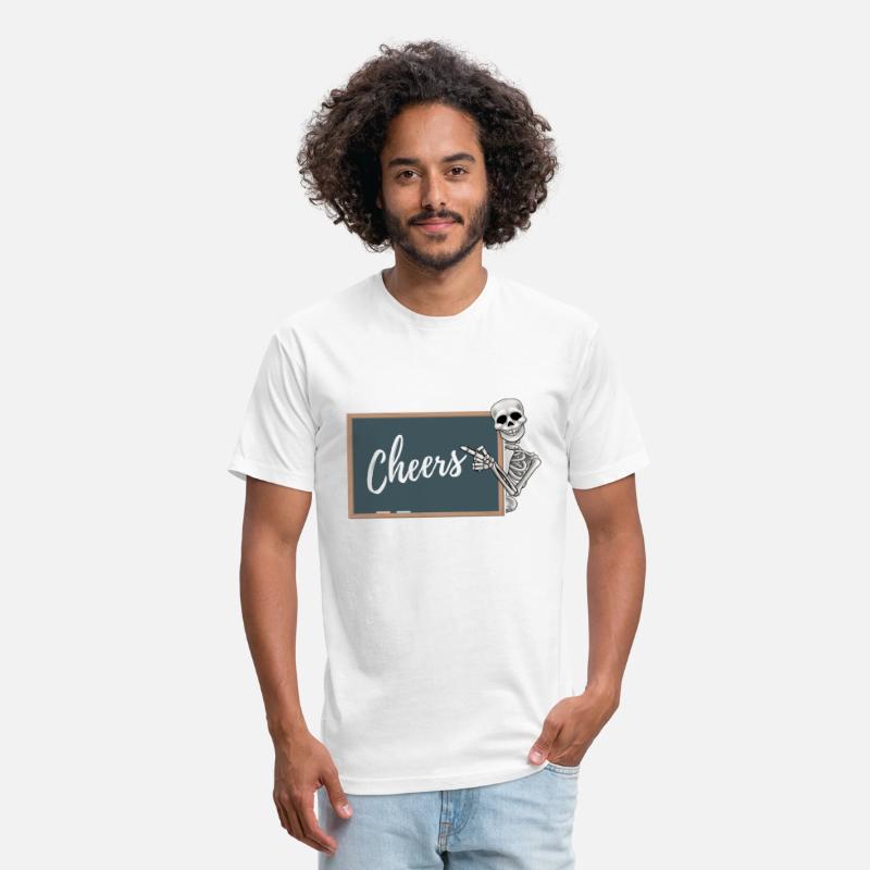 Cheers Crayon Blackboard Skeleton Teacher