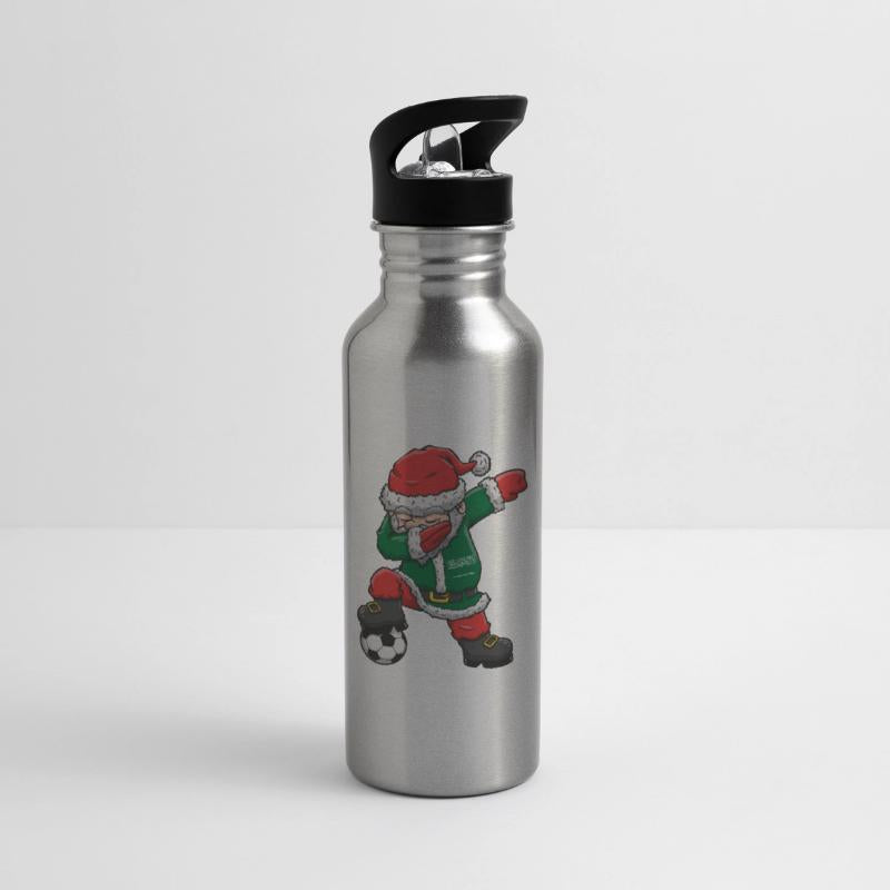 Soccer Boy Dabbing Santa Christmas Jersey Saudi