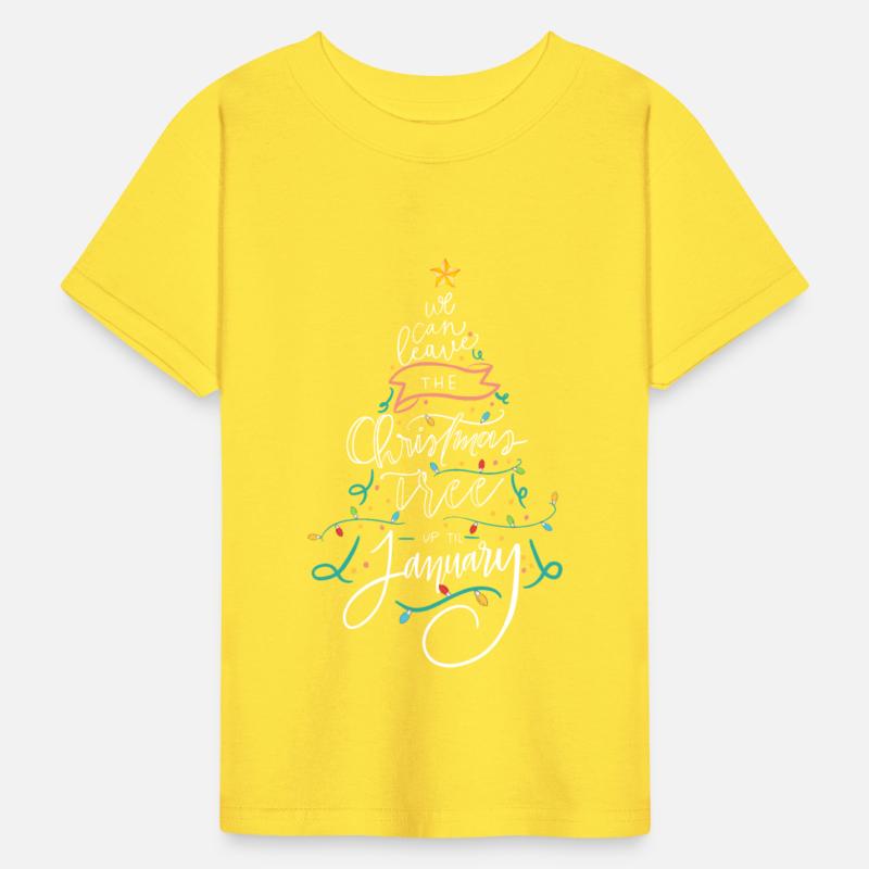 We Can Leave The Christmas Tree Up Til January