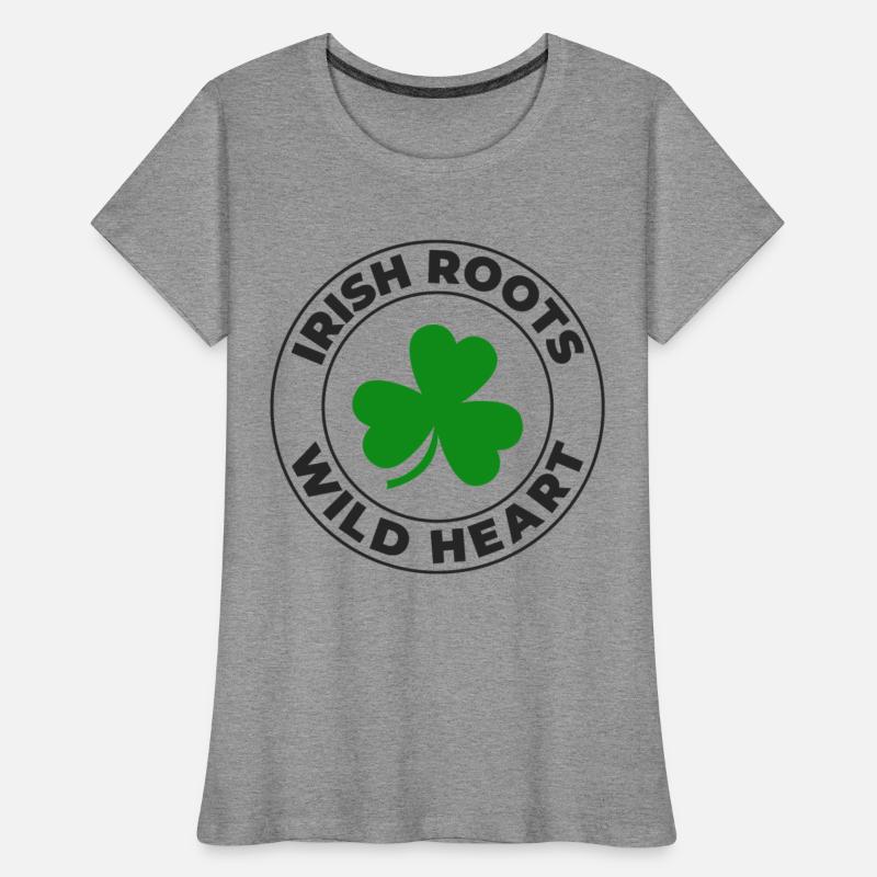 Wild Heart: Funny Irish Girl Design