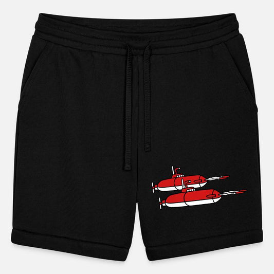 2 Military Submarines Shooting Two Torpedo Missile