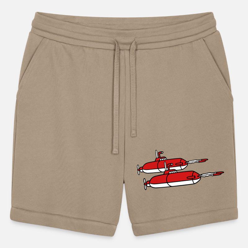 2 Military Submarines Shooting Two Torpedo Missile