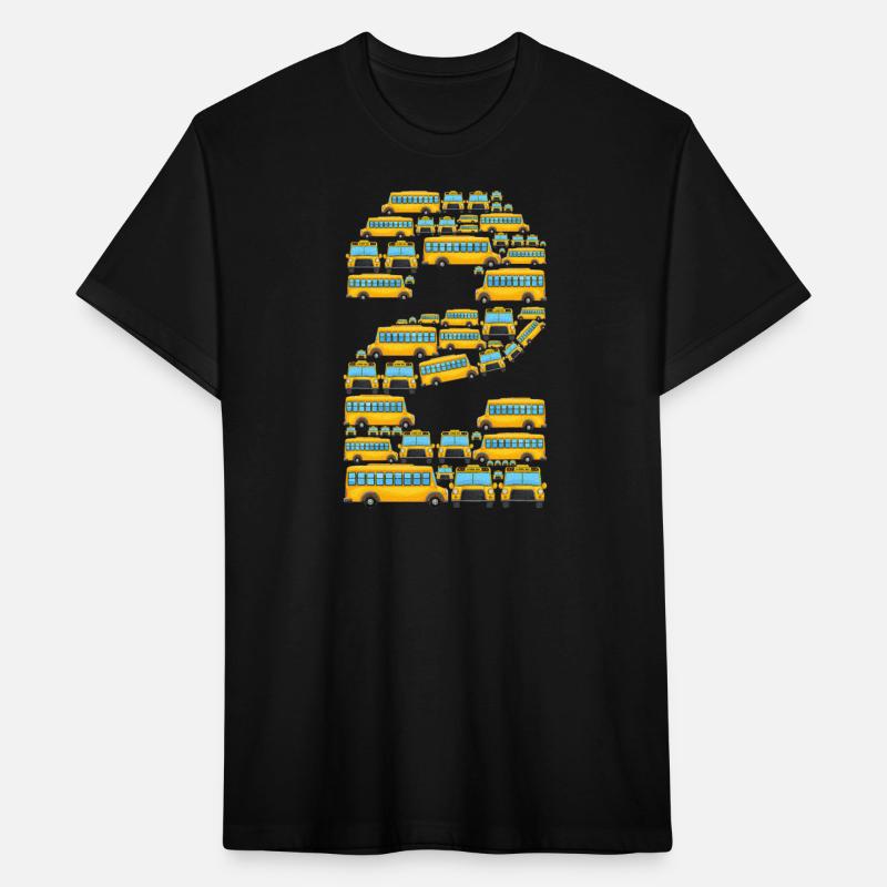 2 Year Old 2nd Birthday School Bus Driver Theme