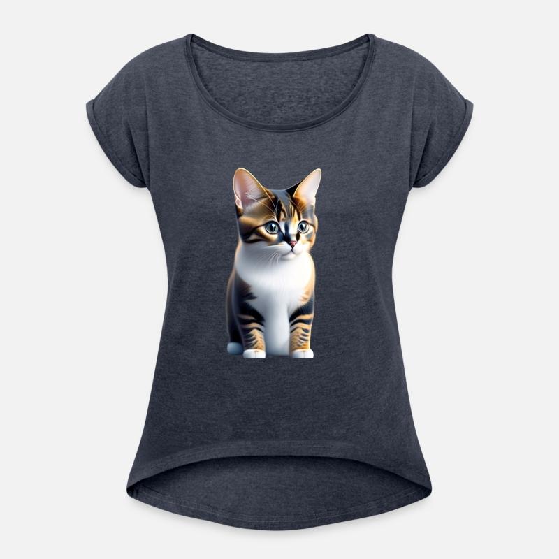 3D cute fluffy adorable cute ginger kitten