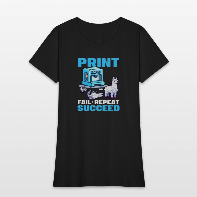 3D Printing Print Fail Repeat Succeed