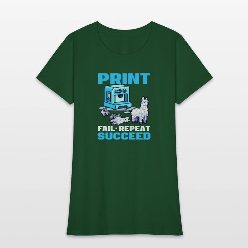 3D Printing Print Fail Repeat Succeed