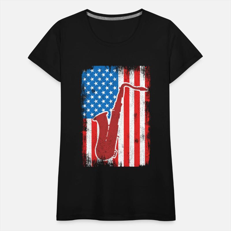 4th of July USA Saxophone