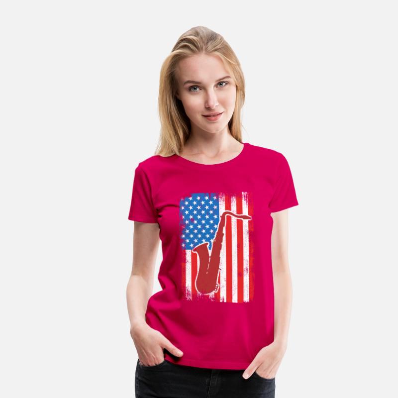 4th of July USA Saxophone