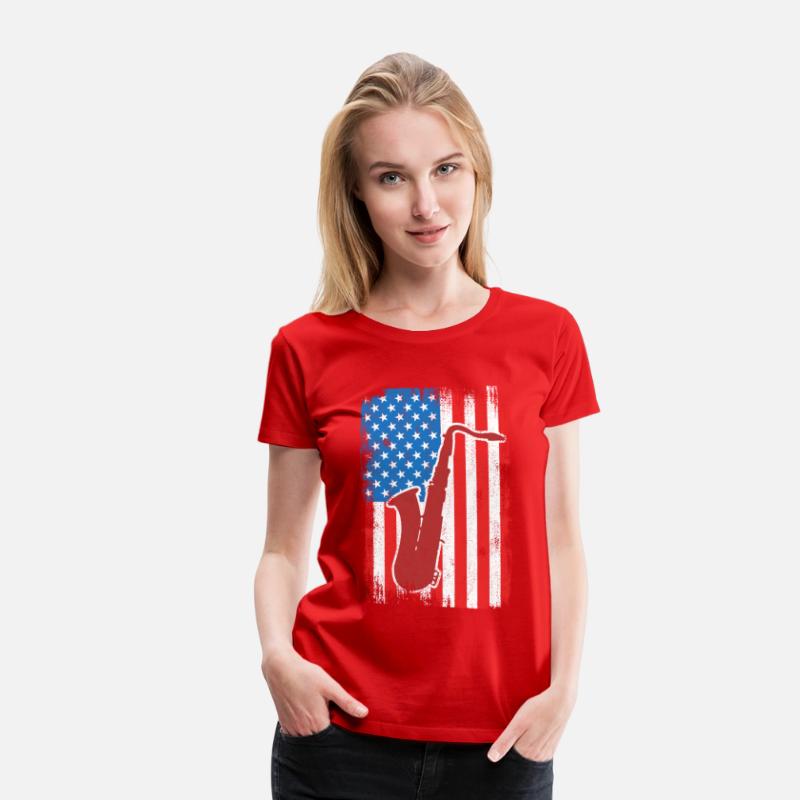 4th of July USA Saxophone