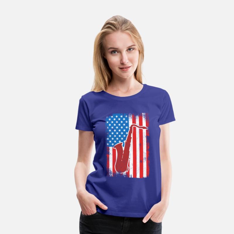 4th of July USA Saxophone