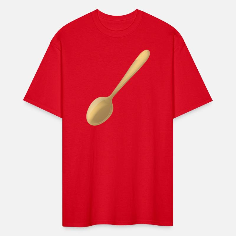 a golden spoon