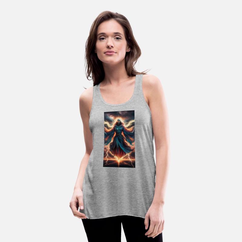 A mighty creature in the form of an angel with