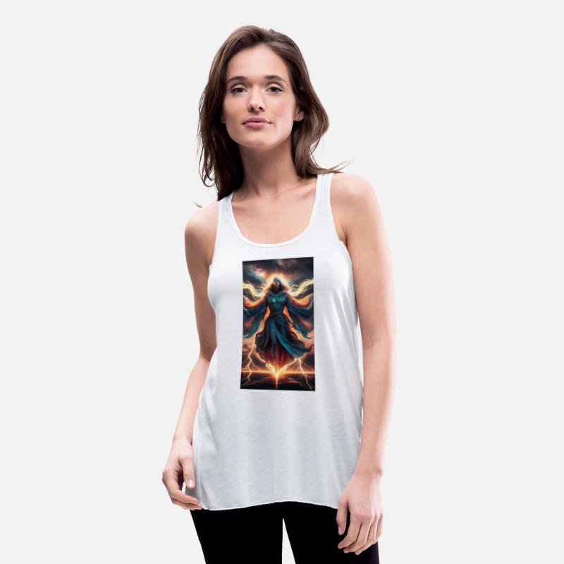 A mighty creature in the form of an angel with