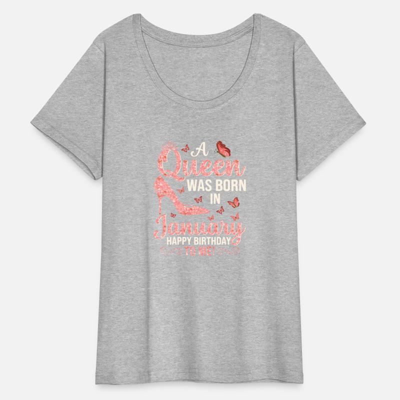 A Queen Was Born in January | January Happy Birthd