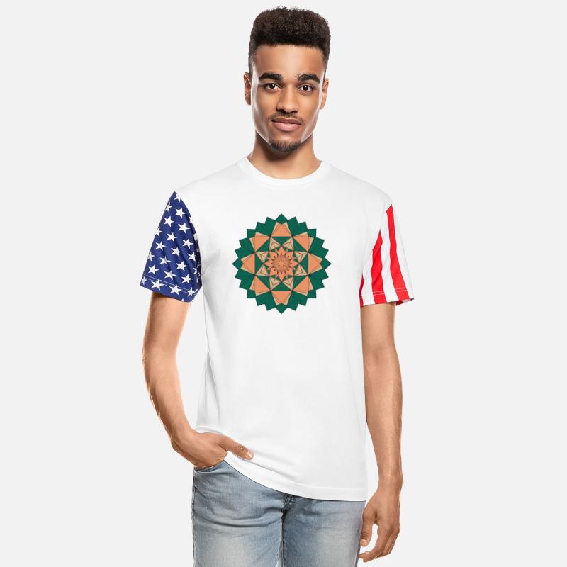 Abstract Starburst Mandala