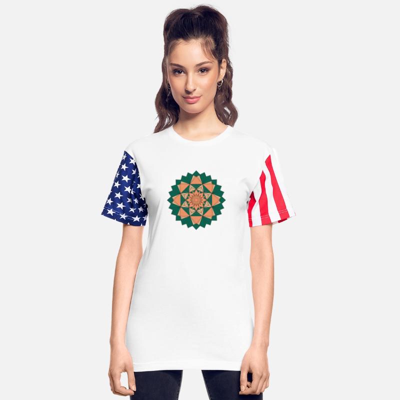 Abstract Starburst Mandala