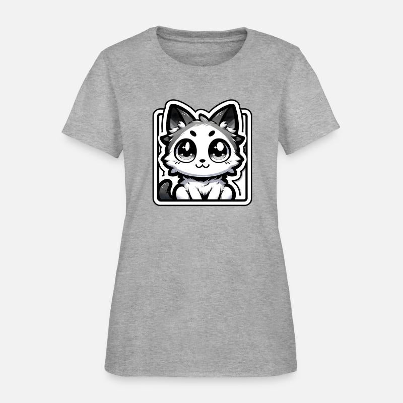 Adorable Monochrome Kitten