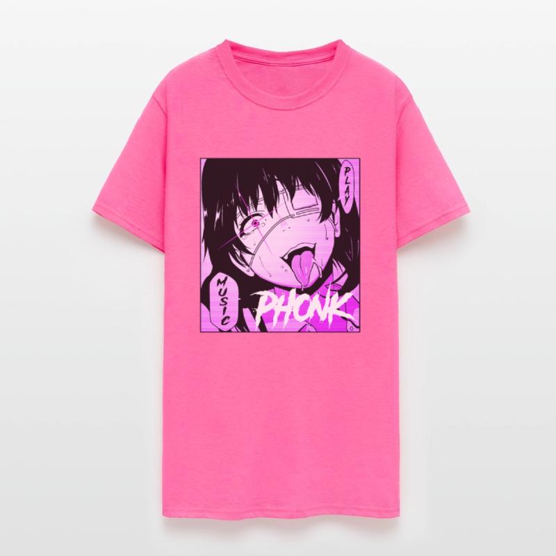 Aggressive Anime phonk apparel