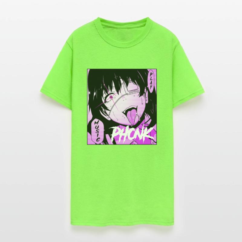 Aggressive Anime phonk apparel