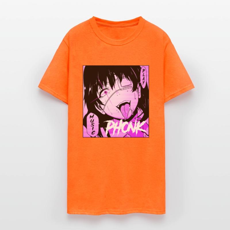 Aggressive Anime phonk apparel