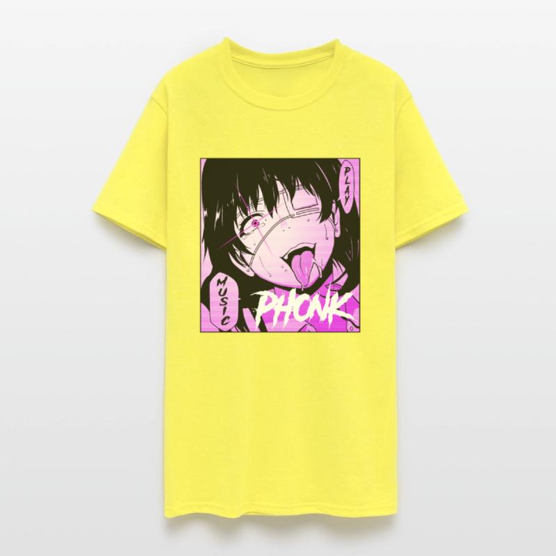 Aggressive Anime phonk apparel
