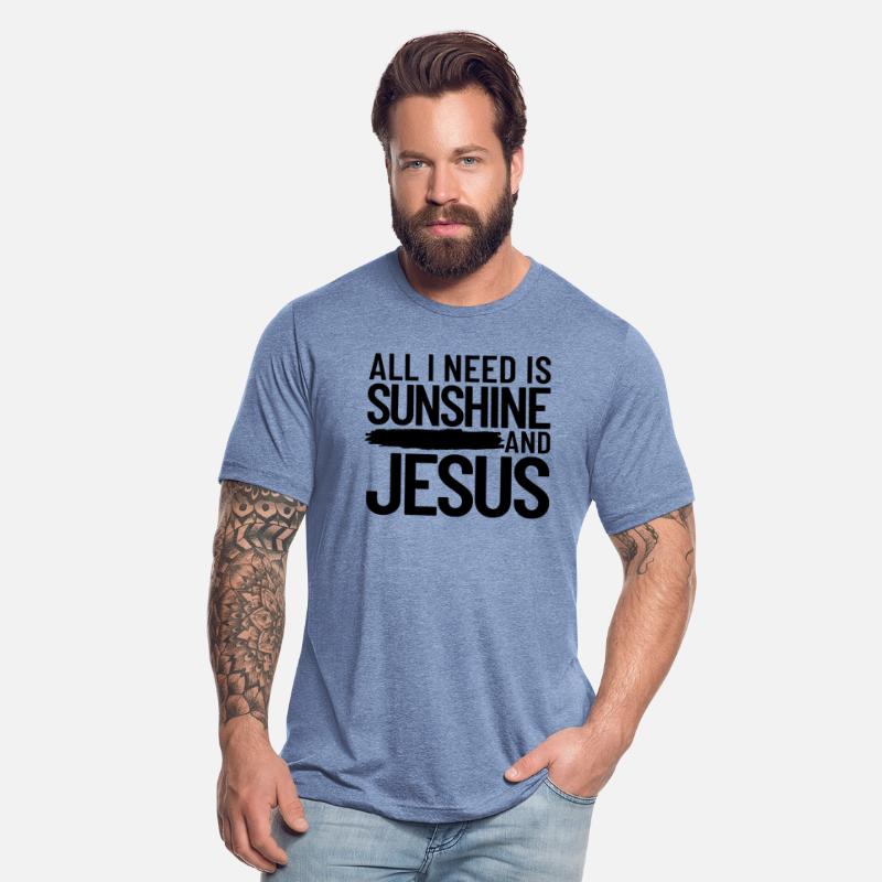 All I Need Is Sunshine And Jesus Christian Beach