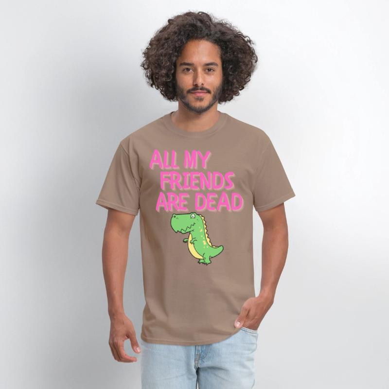 ALL MY FRIENDS ARE DEAD - Cartoon Dinosaur