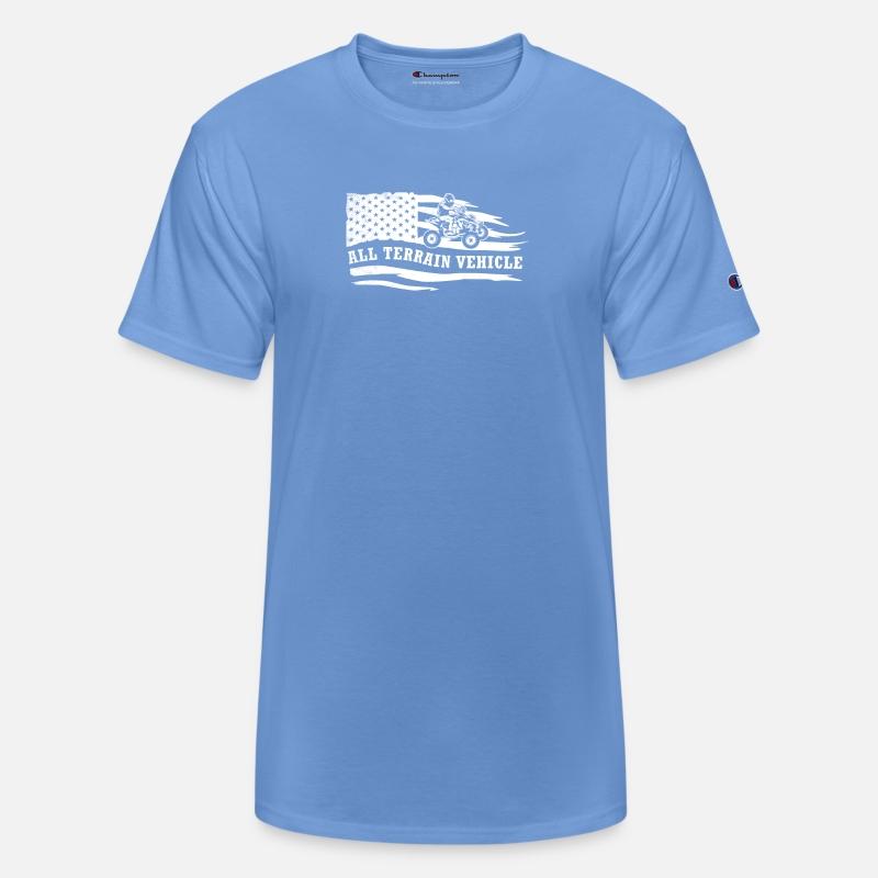 all terrain vehicles vintage artistic flag