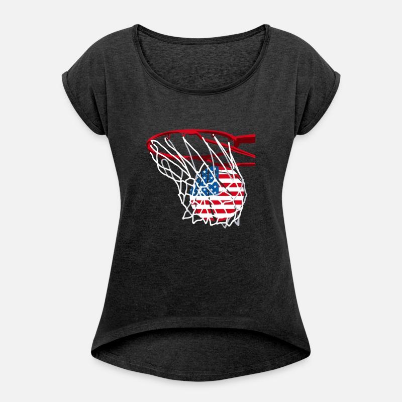 American Patriotic Basketball 4th Of July US Flag