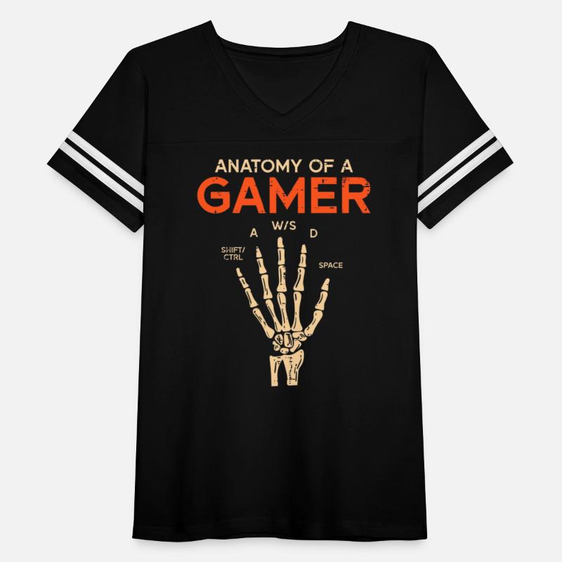 Anatomy of a Gamer Shirt- Gaming Shirt- Video Game