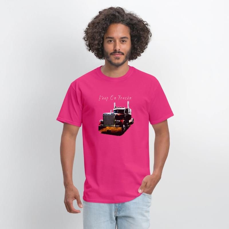 And Youth Semi Truck Keep On Truckn Back