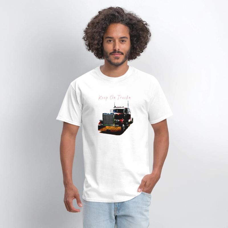 And Youth Semi Truck Keep On Truckn Back