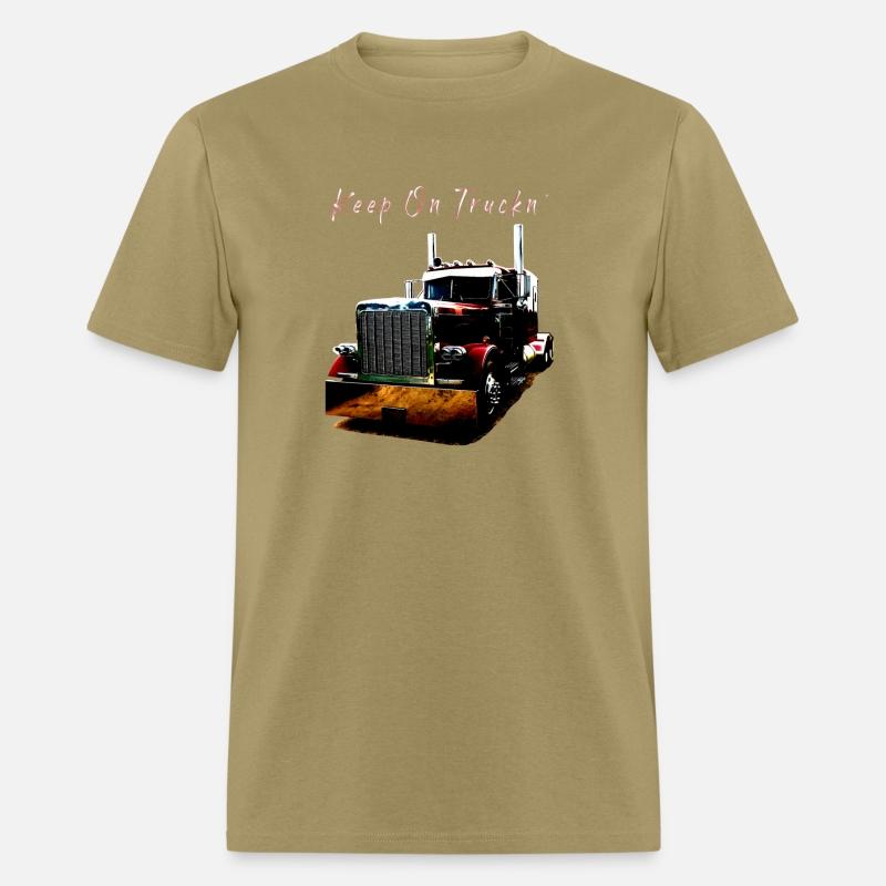 And Youth Semi Truck Keep On Truckn Back