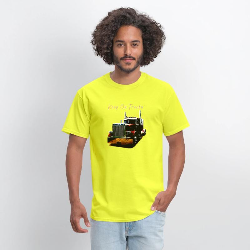 And Youth Semi Truck Keep On Truckn Back