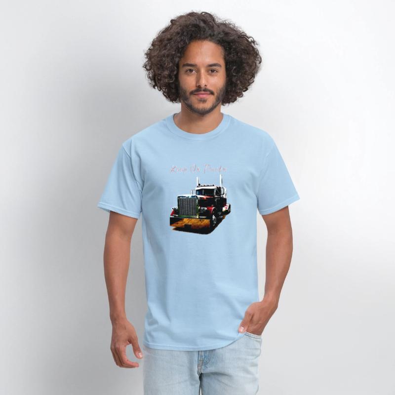 And Youth Semi Truck Keep On Truckn Back