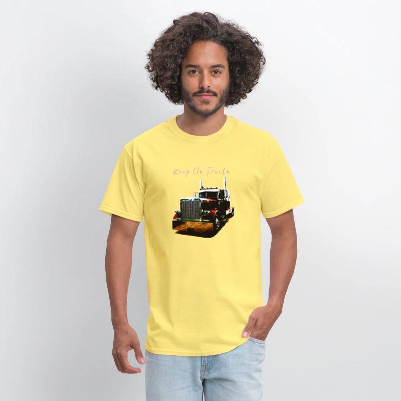 And Youth Semi Truck Keep On Truckn Back