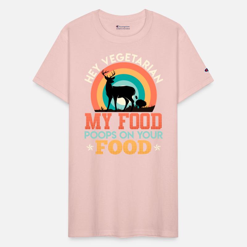 Anti Vegan MY FOOD POOPS ON YOUR FOOD Meat Lover