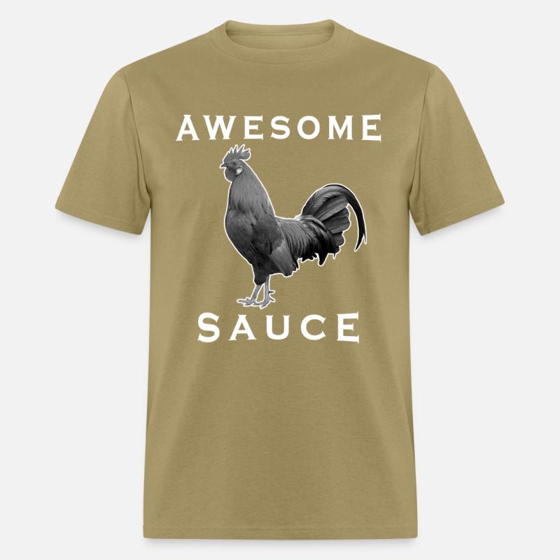 Awesome Sauce Rooster Funny Farm Chicken Lover