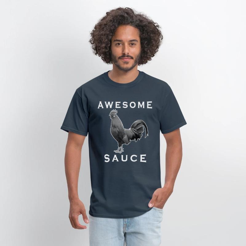 Awesome Sauce Rooster Funny Farm Chicken Lover