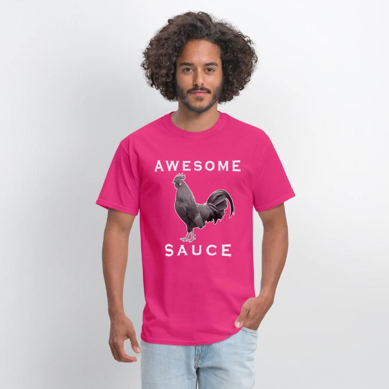 Awesome Sauce Rooster Funny Farm Chicken Lover