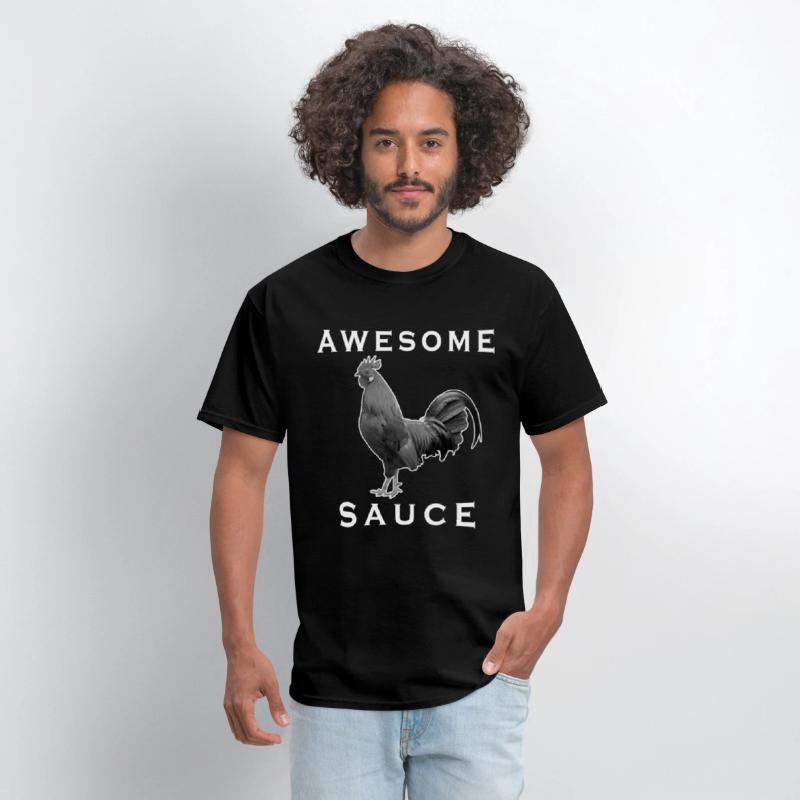 Awesome Sauce Rooster Funny Farm Chicken Lover