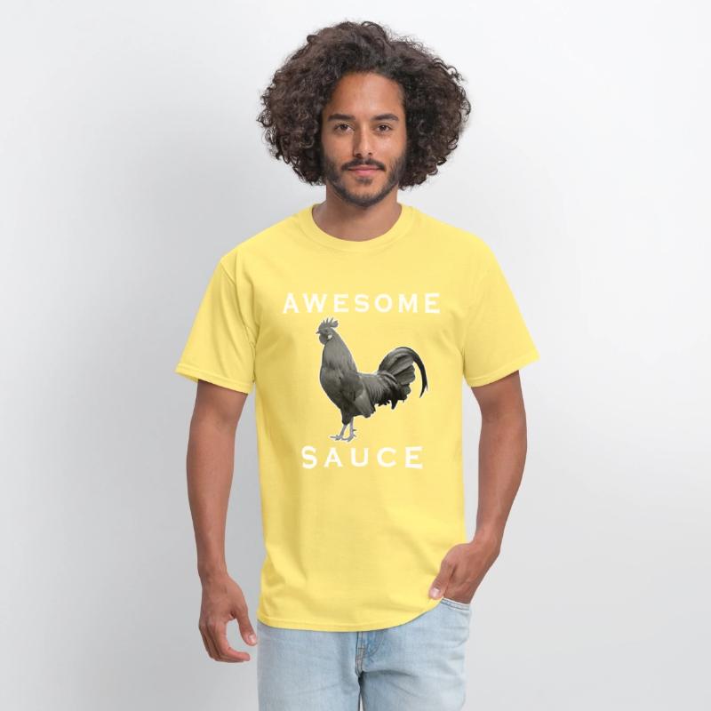 Awesome Sauce Rooster Funny Farm Chicken Lover