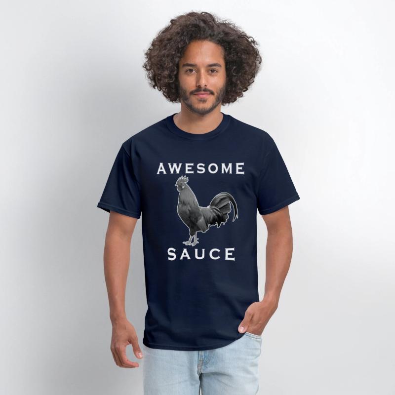Awesome Sauce Rooster Funny Farm Chicken Lover