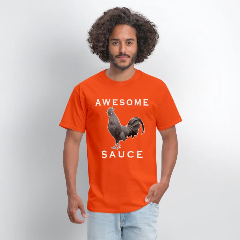 Awesome Sauce Rooster Funny Farm Chicken Lover