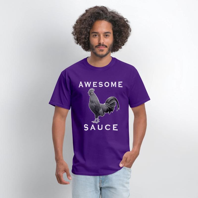 Awesome Sauce Rooster Funny Farm Chicken Lover