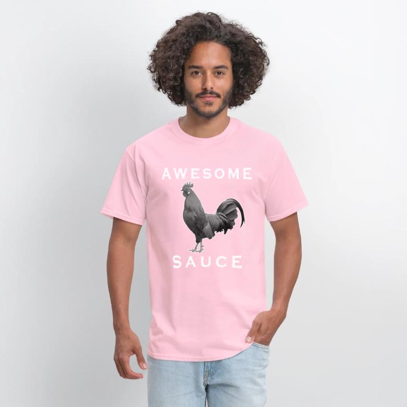 Awesome Sauce Rooster Funny Farm Chicken Lover