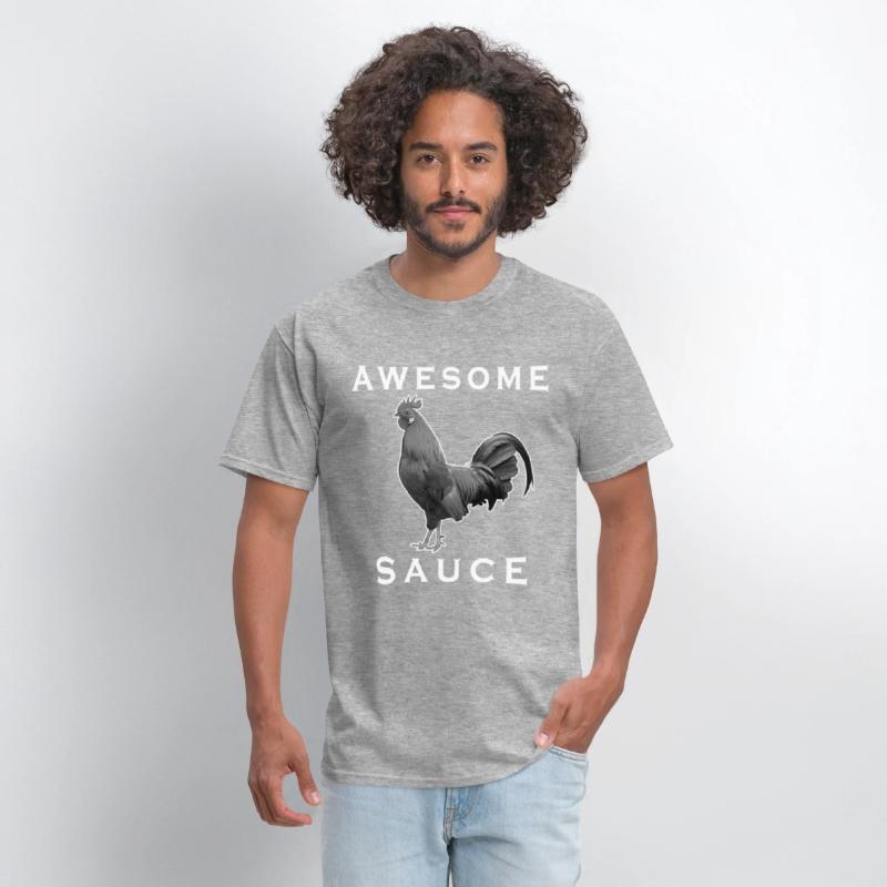 Awesome Sauce Rooster Funny Farm Chicken Lover
