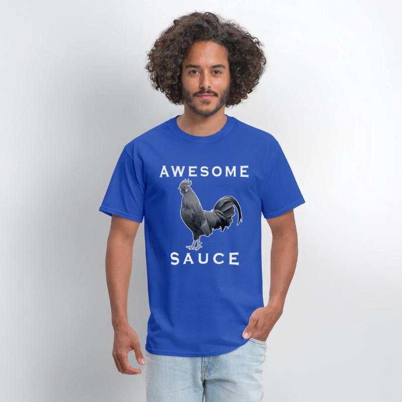 Awesome Sauce Rooster Funny Farm Chicken Lover